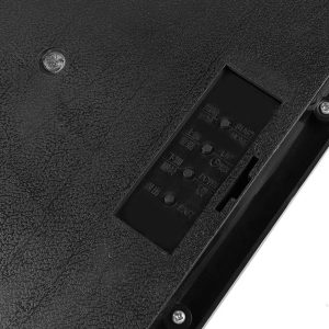 BB01 LED-es digitális tábla - óra, dátum és hőmérséklet kijelzéssel - asztalra és falra is helyezhető - 33x13cm (BBL) - Image 7