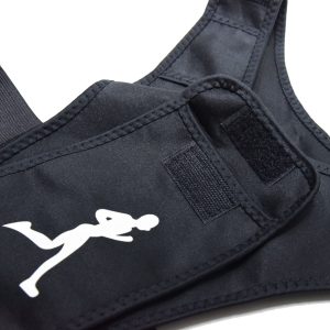 Jól szellőző, állítható méretű unisex futómellény - mobiltelefon tartóval (BBM) - Image 7