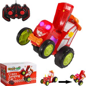 Kerge kocsi - jópofa, ugráló-táncoló távirányítós kaszkadőrautó gyerekeknek fény- és hanghatásokkal (BBJ) - Image 14