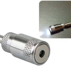 Multifunkciós, teleszkópos, mágneses bot és szerelőlámpa - csavarok, fém tárgyak összeszedéséhez - 80 cm (BBKM) (BBL) - Image 3