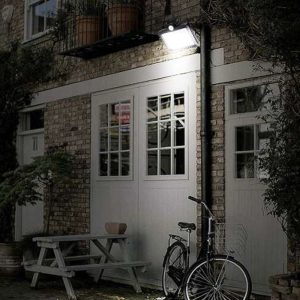 100 LED-es szürkület- és mozgásérzékelős, kültéri szolár lámpa (BBL) - Image 10