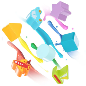 3 az 1-ben interaktív, készségfejlesztő zenélő kisbusz gyerekeknek - xilofonnal, színes gyöngyökkel, különféle formájú kockákkal (BBJ) - Image 9