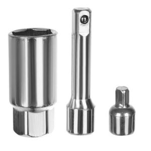 40 részes krova szerszámkészlet műanyag hordtáskában - csavarhúzóval, menetirányfordítóval, csavar hosszabbítóval, bővítővel és szűkítővel  (BBKM) - Image 7