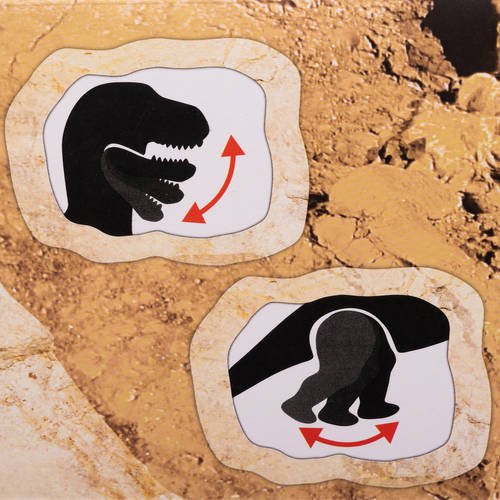 6 darabos valósághű dinoszaurusz figura készlet gyerekeknek – mozgatható részekkel (BB-19745) (5)