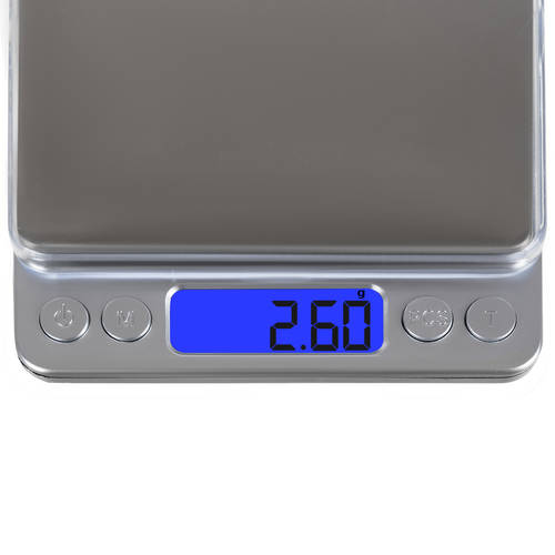 Digitális konyhai mérleg 2 darabmérőedénnyel – LCD kijelzővel, háttérvilágítással (BB-19899) (4)