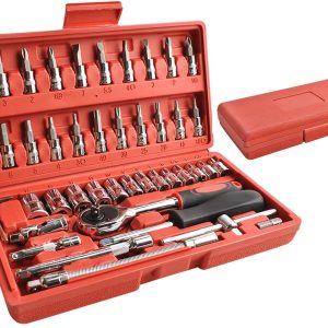 46 részes dugókulcs készlet praktikus tárolódobozban (BBL)(BBD) - Image 3