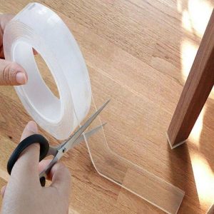 Többször használatos kétoldalú ragasztószalag - 3 méter, átlátszó (BBM) - Image 2