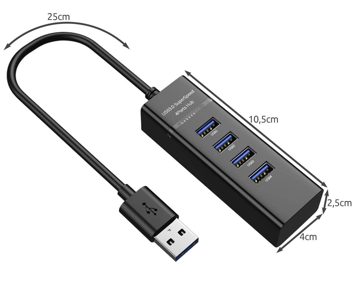 USB elosztó 4 bemenettel (13)