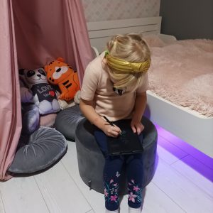 Ultravékony, strapabíró LCD rajztábla, írótábla 8.5" méret, hozzá tartozó tollal (BBJ) - Image 4