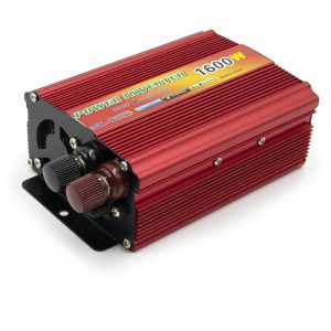 Feszültségátalakító inverter szivargyújtós csatlakozóval és túlterhelés elleni védelemmel - napelem rendszerekhez és autóba - 1600W (BBV) - Image 4