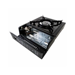 Hordozható kemping gázfőző műanyag strapabíró kofferban (BBL) - Image 15