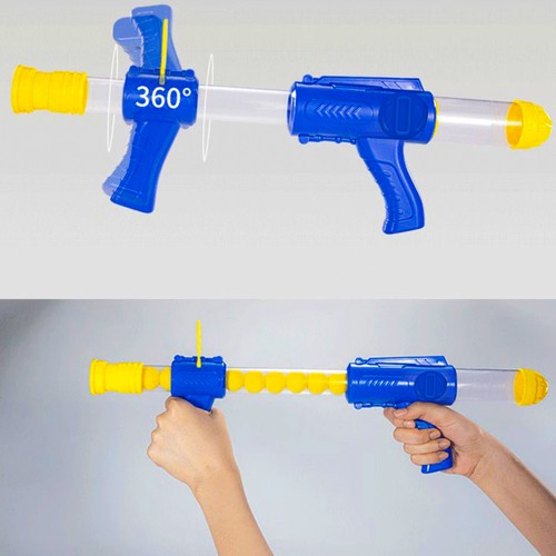 Interaktív kacsa célbalövős játék gyerekeknek – 2 játékfegyverrel, 24 habgolyóval és hangeffektekkel (BB-20404) (9)