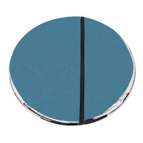 Strandsátor UV szűrővel, huzattal és praktikus hordtáskával – 190 x 120 x 90 cm, kék-szürke (BB-10178) (4)