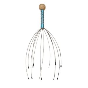 Relaxáló, stresszoldó és hajnövekedést elősegítő kézi fejmasszírozó (BBKM)