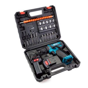 THO M-9003 akkus fúrógép 28 részes kiegészítő készlettel és 2 db 36 V-os akkumulátorral (BBJH) (BBL) - Image 3