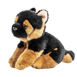 Sétáló, ugató német juhász élethű bundával és aranyos hanggal - elemes játékkutya (BBJ) - Image 5