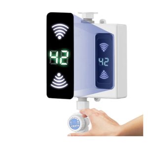 Átfolyós termosztatikus vízmelegítő 1,5 méter hosszú gégecsővel és zuhanyfejjel - 3500 W (BBV) (BBJH) - Image 3