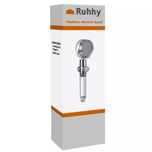 Víztakarékos turbóventilátoros masszázs zuhanyfej - 360°-ban forgatható fej (BBM) - Image 12