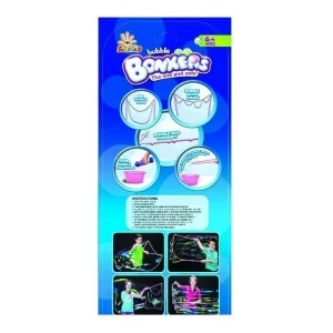 Pálcás buborék készítő szett gigantikus buborékokhoz - 500 ml vízben hígítható buborékfújó koncentrátummal (BBJ) - Image 8