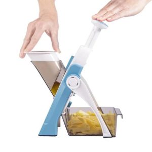 Easy Slicer könnyen tisztítható automata kézi zöldségszeletelő készülék - biztonságos, ujjvédő kialakítással (BBM) - Image 6