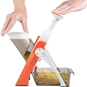 Easy Slicer könnyen tisztítható automata kézi zöldségszeletelő készülék - biztonságos, ujjvédő kialakítással (BBM) - Image 7