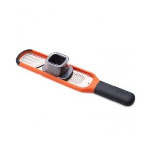 Multifunkciós konyhai reszelő és szeletelő zöldségekhez, gyümölcsökhöz, fűszernövényekhez - biztonsági ujjvédővel (BBM) - Image 9