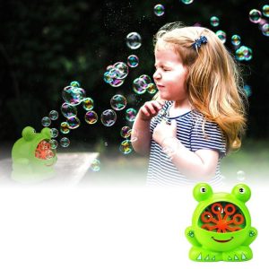 Szappanbuborékot köpő béka - forgó, automata buborékfújó gép - percenként több mint 800 buborékot fúj (BBJ) - Image 4