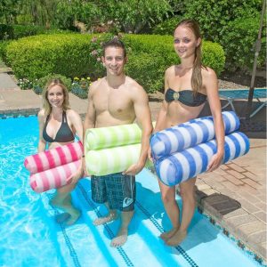 Lebegő pihenő matrac 2 beépített párnával - felfújható vízi függőágy (BBJ)(BBMJ) - Image 5