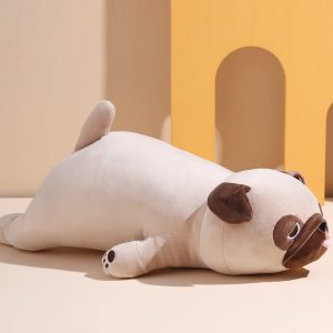 Óriás méretű 2in1 párna és plüss kutyus - pihe-puha mopsz alakú párna - 53 x 30 x 20 cm (BBJ) - Image 3