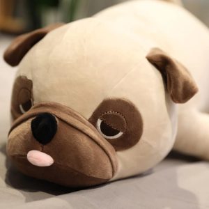 Óriás méretű 2in1 párna és plüss kutyus - pihe-puha mopsz alakú párna - 53 x 30 x 20 cm (BBJ) - Image 4