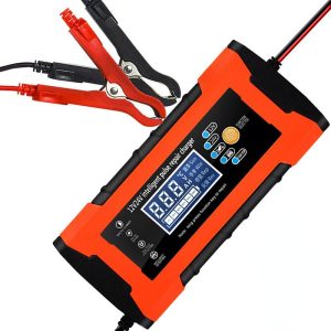 Autós akkumulátortöltő - 7 fokozattal és integrált töltésvezérlő rendszerrel - 10A, 12V (BBD) (THM) - Image 5