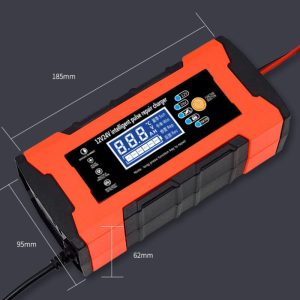 Autós akkumulátortöltő - 7 fokozattal és integrált töltésvezérlő rendszerrel - 10A, 12V (BBD) (THM) - Image 4