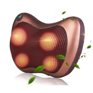 Keringésjavító elektromos masszázspárna 4 masszázsfejjel - masszírozó és relaxáló móddal nyak-, derék- és lábmasszázshoz (BBV) (BBM) - Image 6