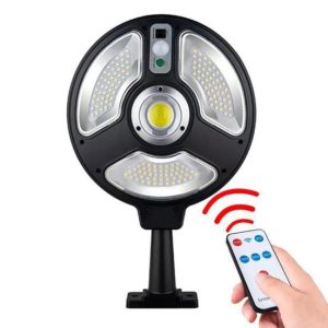 Nagy teljesítményű, mozgásérzékelős, kültéri LED fali lámpa két üzemmóddal - vízálló, távirányítós (BBD) - Image 12