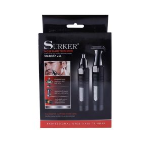 Surker multifunkciós elektromos arcszőrzet nyíró - orr, fül, bajusz-, és szemöldök nyírására is alkalmas (BBL) - Image 4