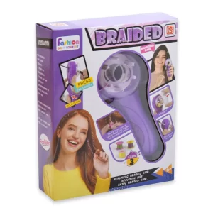 Hamis raszta tincs készítő gyerekeknek - automata, elemes játék rasztásító készülék - 1 perc alatt kibontható, kíméletes, cérnás technika (BBJ) - Image 5