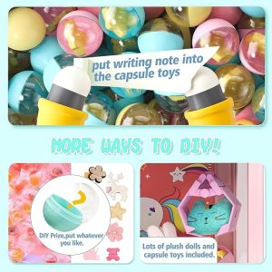 Mini markológép kihalászható plüssállatokkal - zenélő, világító játékgép gyerekeknek (BBJ) - Image 4