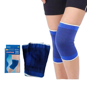 Gumis térdrögzítő - egyméretes, kényelmes, tehermentesítő izületvédő térdszorító - 2 db (BBKM)