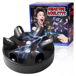 Tréfás hazugságvizsgáló játék - kamu detektor társasjáték sokkoló effektussal - biztonságos, fájdalom mentes (BBJ) - Image 3