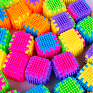 72 darabos tüsi építőjáték szett - színes készségfejlesztő építőkocka (BBLPJ) (BBMJ) - Image 6