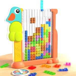 Interaktív 3D térbeli logikai tetrisz játék kicsiknek és nagyoknak (BBJ)