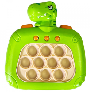 T-rex elektromos pop it játék hanghatásokkal - elemes, nyomkodható, készségfejlesztő játék (BBMJ) - Image 2