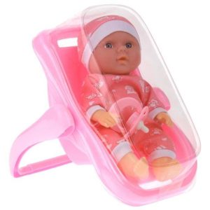 Jázmin baba - cumival és kiságyként használható 2in1 hordozóval - altatható játékbaba (BBMJ) (BBJ) - Image 4