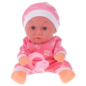 Jázmin baba - cumival és kiságyként használható 2in1 hordozóval - altatható játékbaba (BBMJ) (BBJ) - Image 6