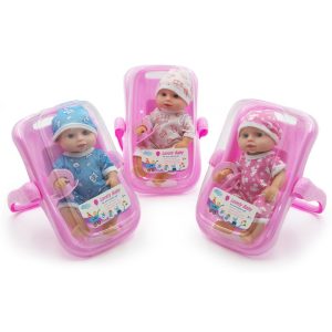 Jázmin baba - cumival és kiságyként használható 2in1 hordozóval - altatható játékbaba (BBMJ) (BBJ) - Image 2