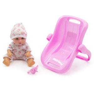 Jázmin baba - cumival és kiságyként használható 2in1 hordozóval - altatható játékbaba (BBMJ) (BBJ) - Image 3