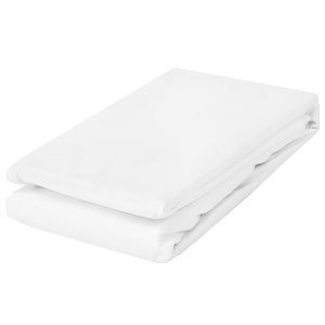 Gumis pamut lepedő 200x200cm - fehér (BBCD) - Image 6