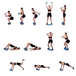 Fitness egyensúlyozó deszka - feszesíti a hasfal- és a lábizmokat (BBV) - Image 9