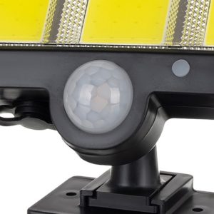 100 LED-es szürkület- és mozgásérzékelős, kültéri szolár lámpa (BBL) - Image 14