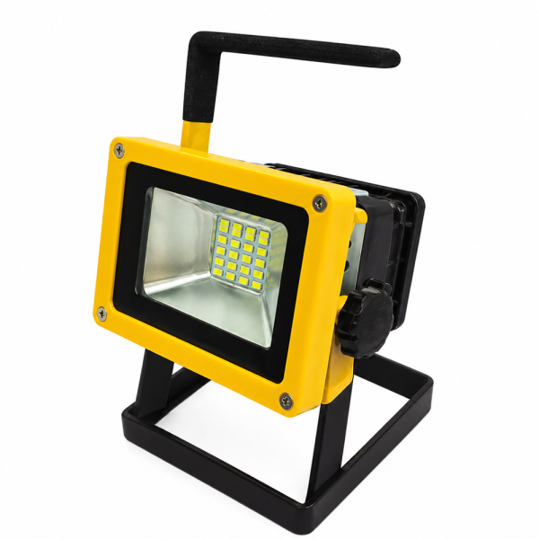 100W vízálló LED reflektor - 50.000 óra üzemidővel, tölthető akkumulátorral és 2400 lumen fényerővel CH23-31 (BBV) 1
